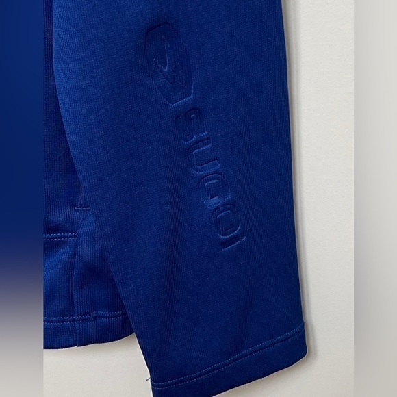 SUGOI Cycling Sweater Quarter Zip Pullover Royal Blue Athletic Wear Casual - Picture 12 of 17